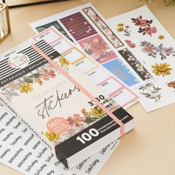 Happy Planner Mega Botanical Sticker Set - Picture 2 of 9